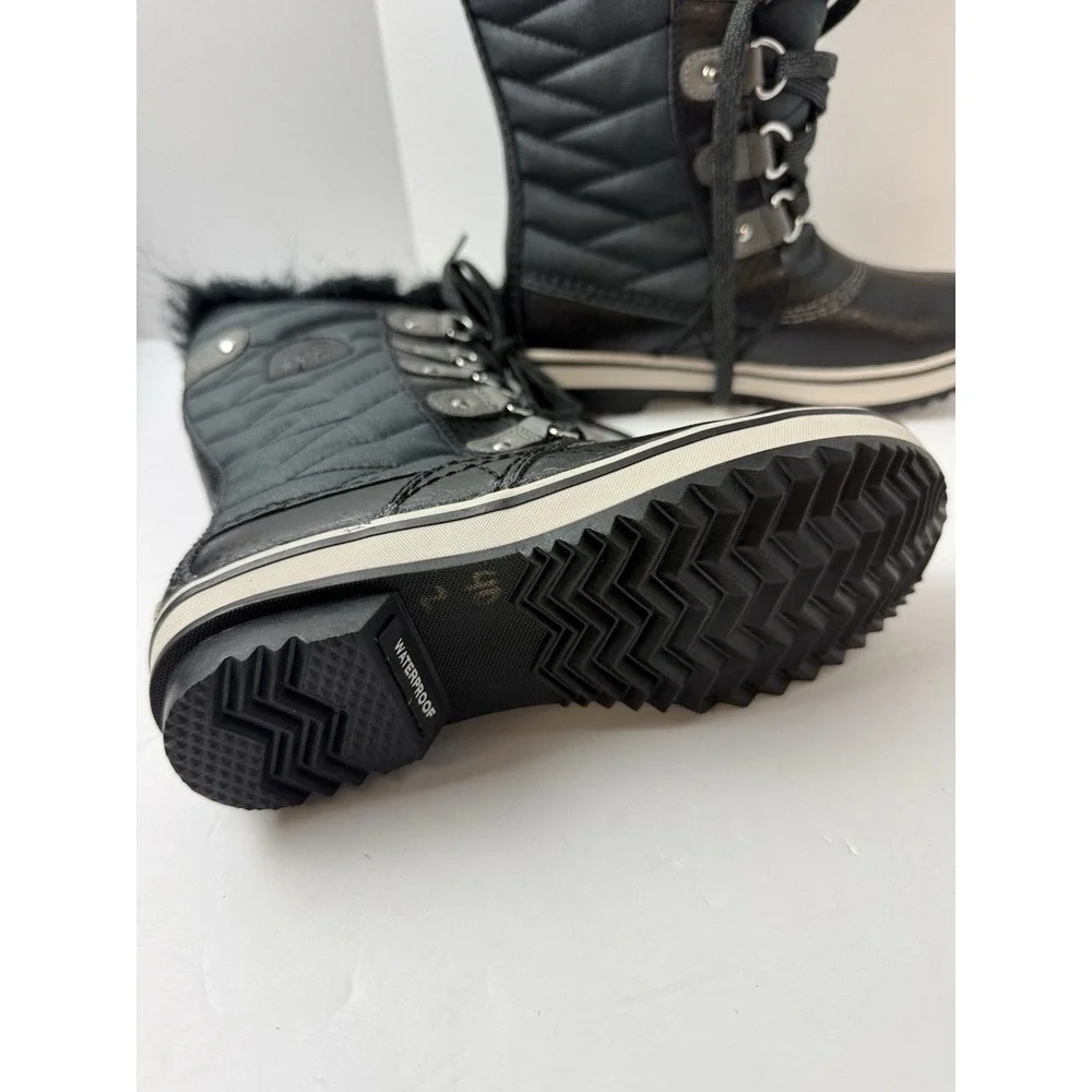 Sorel Kids Tofino II WaterProof Boots Sz 2 Youth‎ Insulated Leather Shoes
